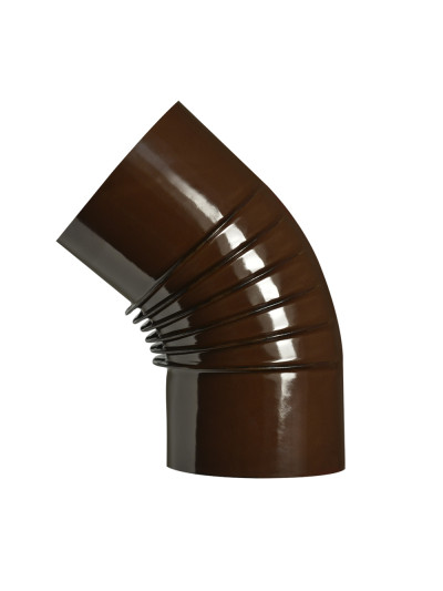 Curva 45° stufa a legna Save Classic DN 120 mm smaltato Marrone