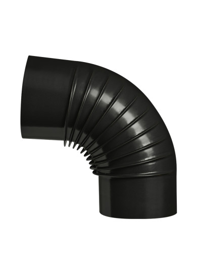Curva 90° stufa a legna Save Classic DN 120 mm smaltato Nero