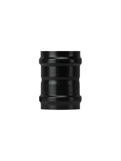 Raccordo F/F stufa a pellet Save Pellet DN 100 mm smaltato Nero con guarnizione
