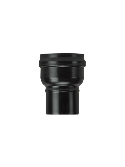 Riduzione stufa a pellet Save Pellet DN 100F/80M mm smaltata Nero con guarnizione