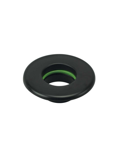 Rosone stufa a pellet Save DN 80 mm verniciato Nero con guarnizione