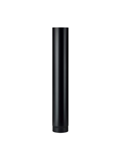 Tubo stufa a legna Save Plus 1,2mm DN 125 x 1000 mm smaltato Nero
