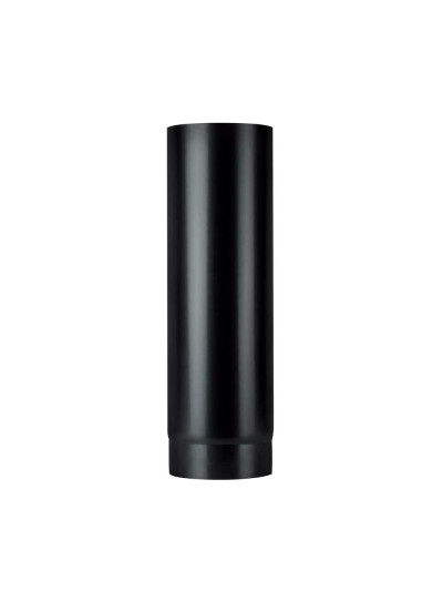 Tubo stufa a legna Save Plus 1,2mm DN 125 x 500 mm smaltato Nero
